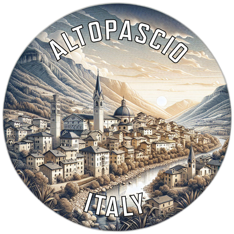 Altopascio Italy Souvenir Vinyl Decal Sticker 2-Inch