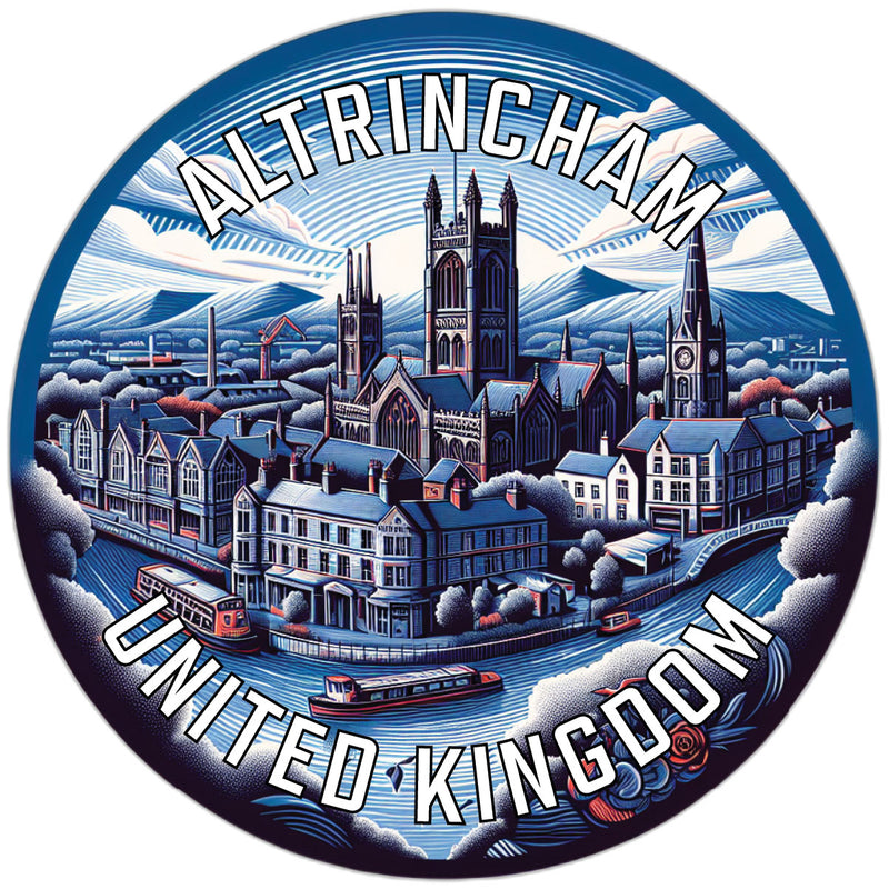 Altrincham United Kingdom Souvenir Vinyl Decal Sticker 2-Inch