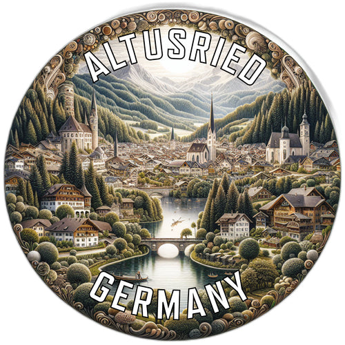 Altusried Germany Souvenir Vinyl Decal Sticker 2-Inch