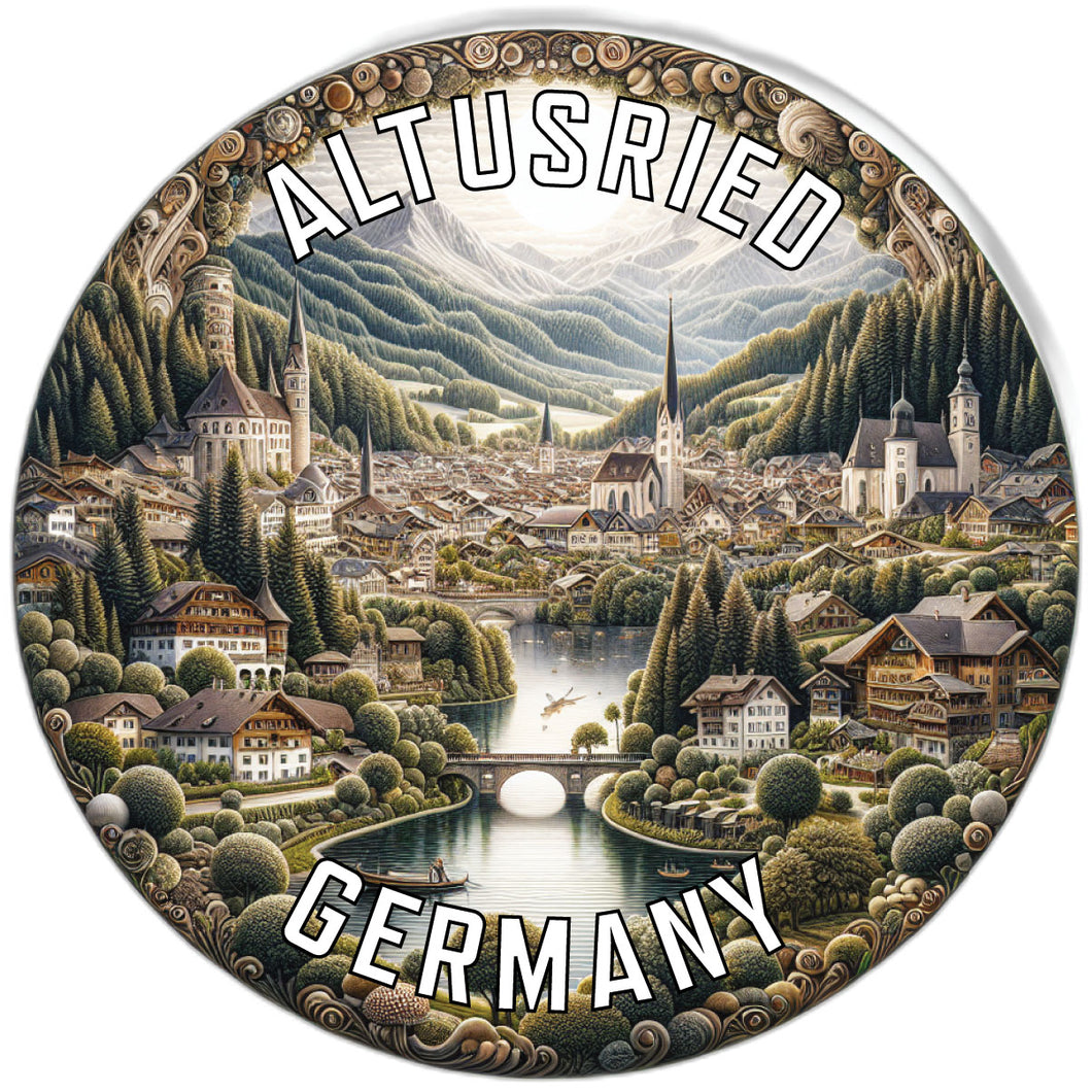 Altusried Germany Souvenir Vinyl Decal Sticker 2-Inch