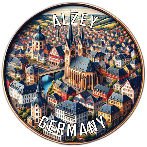 Alzey Germany Souvenir Vinyl Decal Sticker 6-Inch