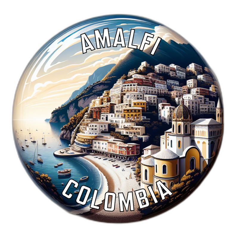 Amalfi Colombia Souvenir Vinyl Decal Sticker 2-Inch