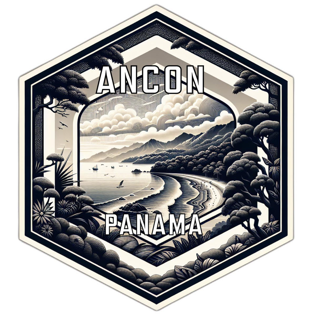 Ancon Panama Travel Destination Souvenir Vinyl Decal Sticker 2-Inch