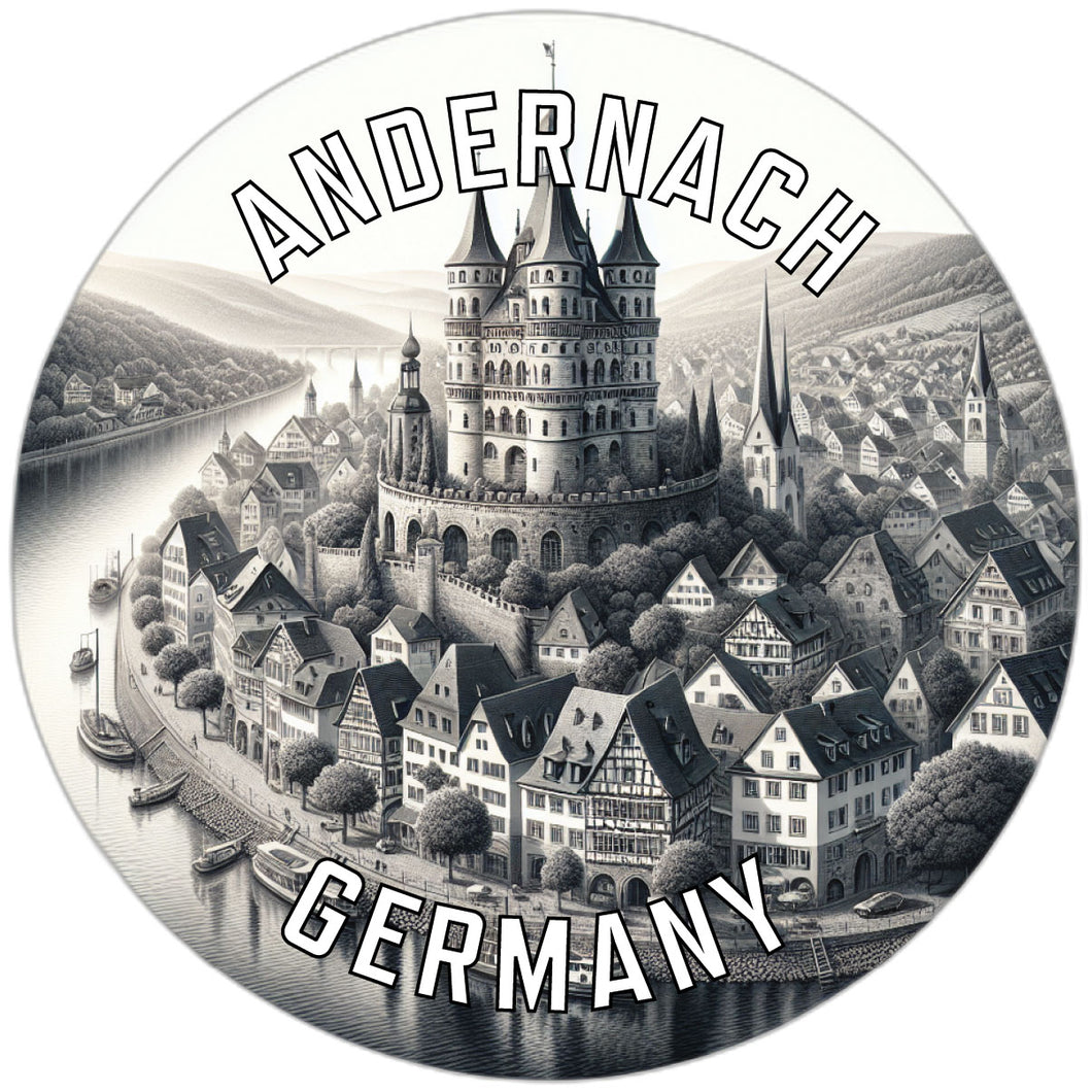 Andernach Germany Souvenir Vinyl Decal Sticker 2-Inch