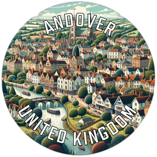 Andover United Kingdom Souvenir Vinyl Decal Sticker 6-Inch