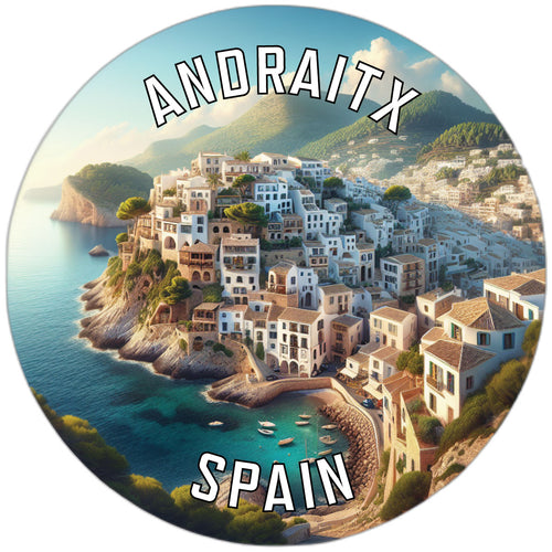 Andraitx Spain Souvenir Vinyl Decal Sticker 6-Inch