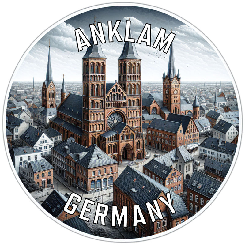 Anklam Germany Souvenir Vinyl Decal Sticker 2-Inch