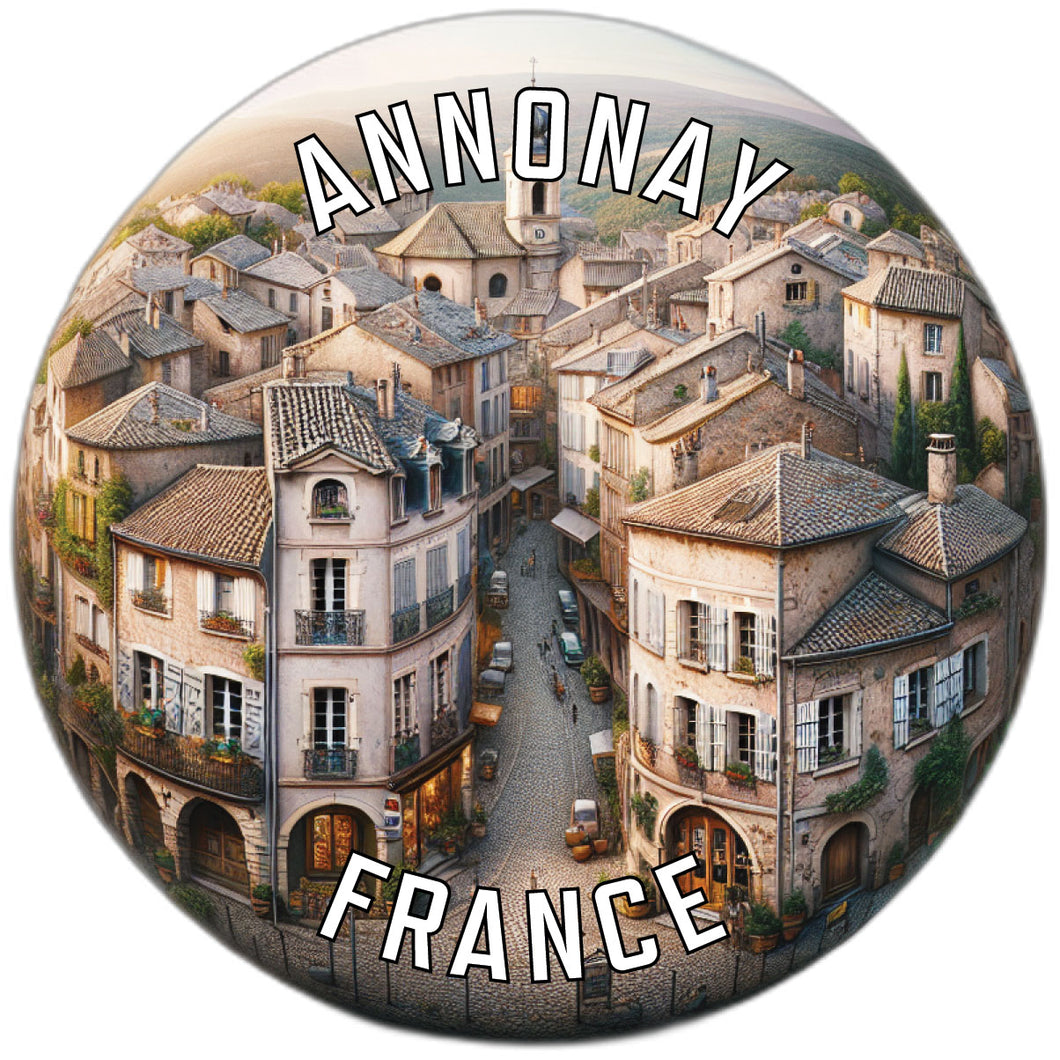 Annonay France Souvenir Vinyl Decal Sticker 2-Inch