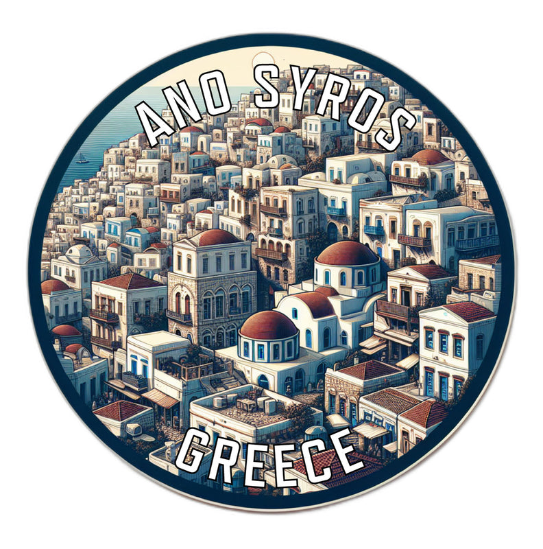 Ano Syros Greece Souvenir Vinyl Decal Sticker 2-Inch