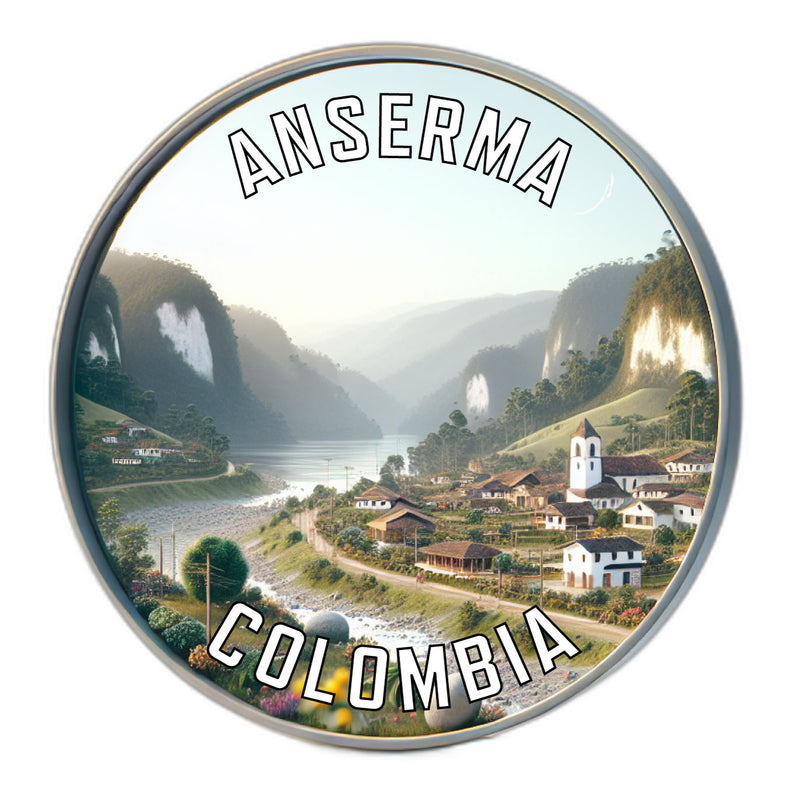 Anserma Colombia Souvenir Vinyl Decal Sticker 2-Inch