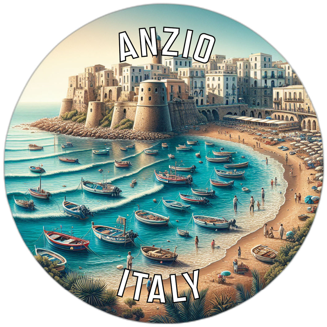 Anzio Italy Souvenir Vinyl Decal Sticker 6-Inch