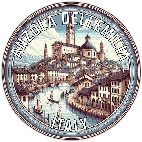 Anzola dellEmilia Souvenir Vinyl Decal Sticker 2-Inch