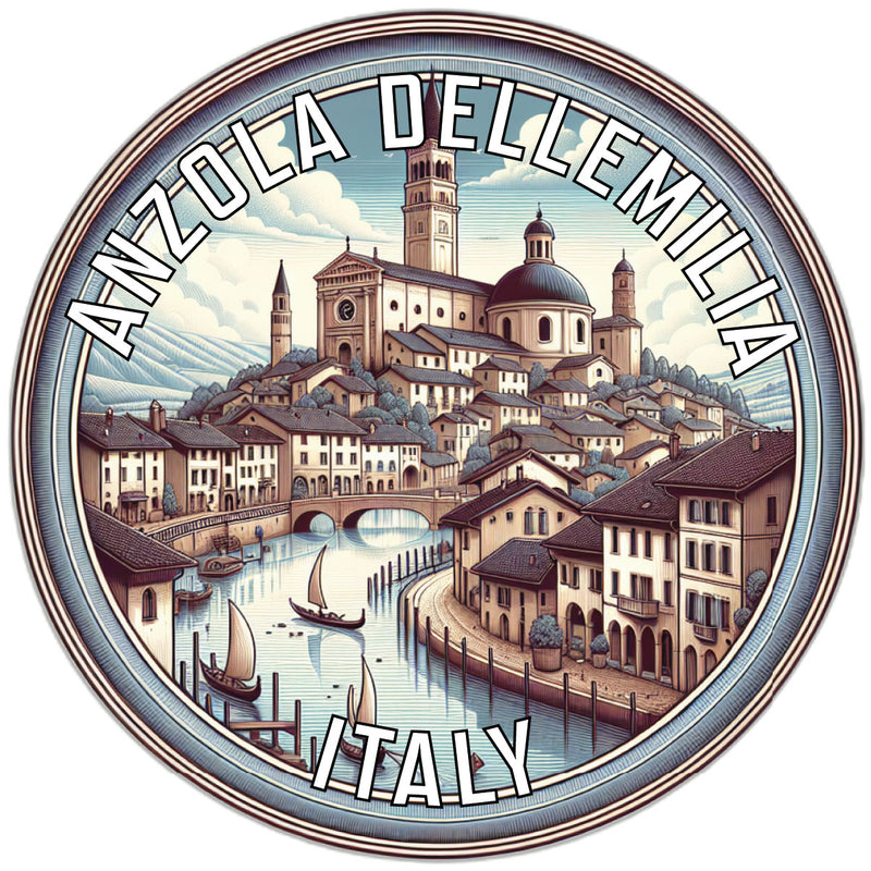 Anzola dellEmilia Souvenir Vinyl Decal Sticker 2-Inch