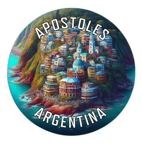 Apostoles Argentina Souvenir Vinyl Decal Sticker 6-Inch