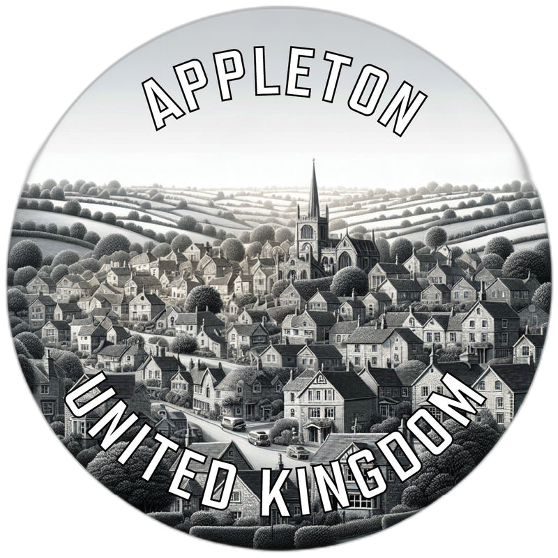 Appleton United Kingdom Souvenir Vinyl Decal Sticker 2-Inch