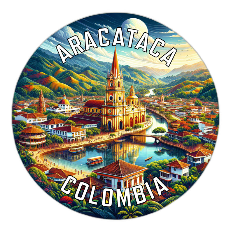 Aracataca Colombia Souvenir Vinyl Decal Sticker 2-Inch