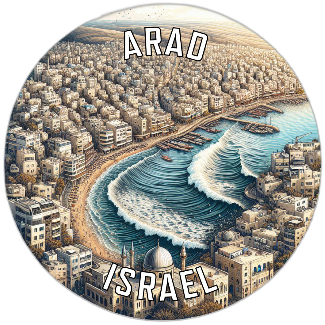 Arad Israel Souvenir Vinyl Decal Sticker 2-Inch