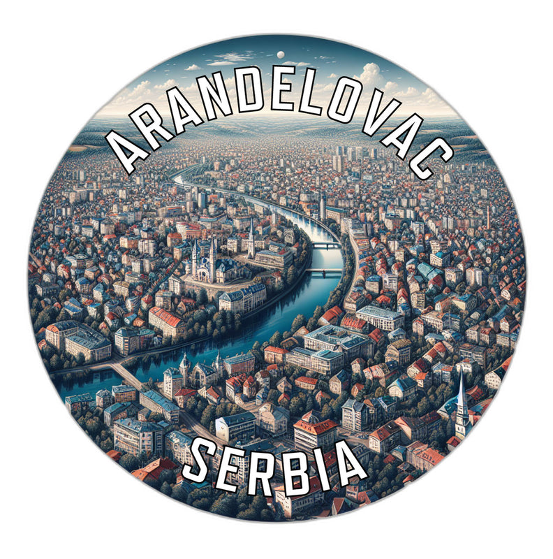 Arandelovac Serbia Souvenir Vinyl Decal Sticker 6-Inch