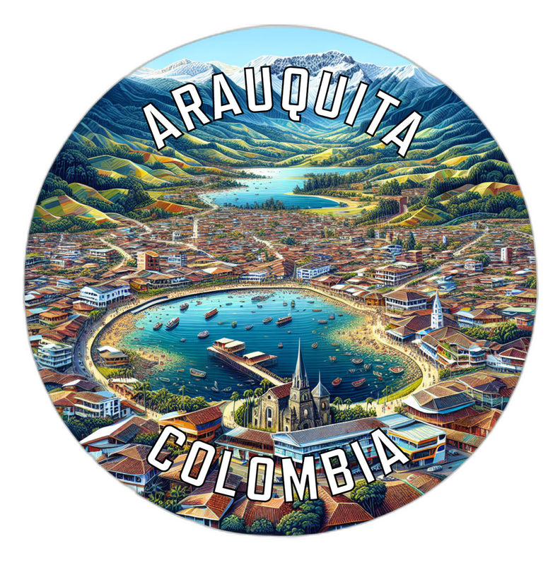Arauquita Colombia Souvenir Vinyl Decal Sticker 2-Inch