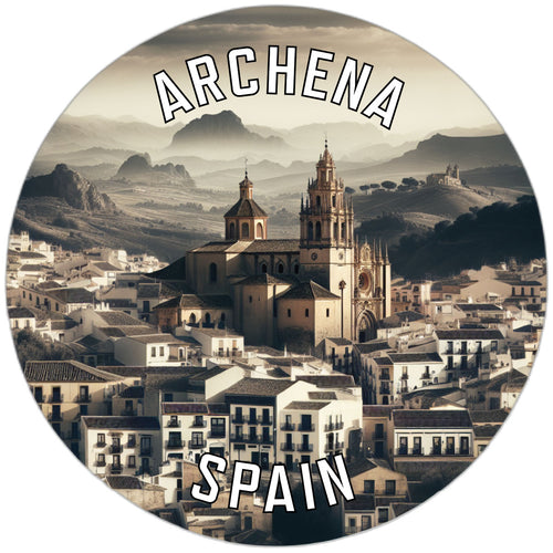 Archena Spain Souvenir Vinyl Decal Sticker 3-Inch