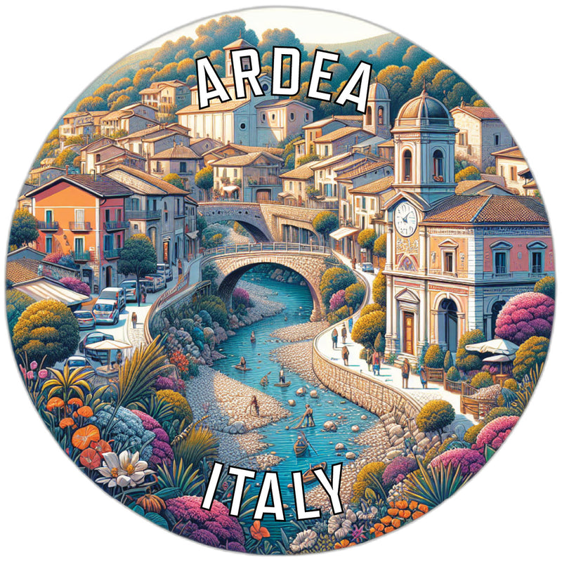 Ardea Italy Souvenir Vinyl Decal Sticker 2-Inch
