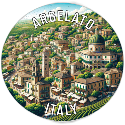 Argelato Italy Souvenir Die Cut Flat Magnet 2-Inch