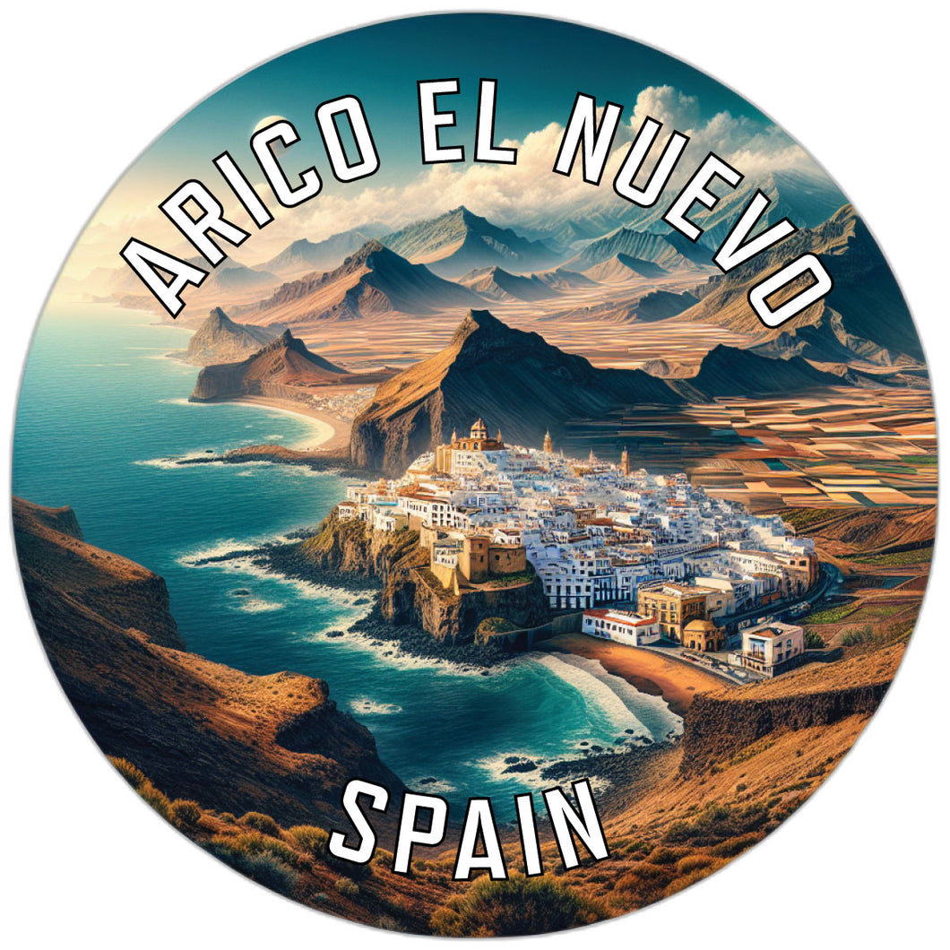 Arico el Nuevo Spain Souvenir Vinyl Decal Sticker 6-Inch
