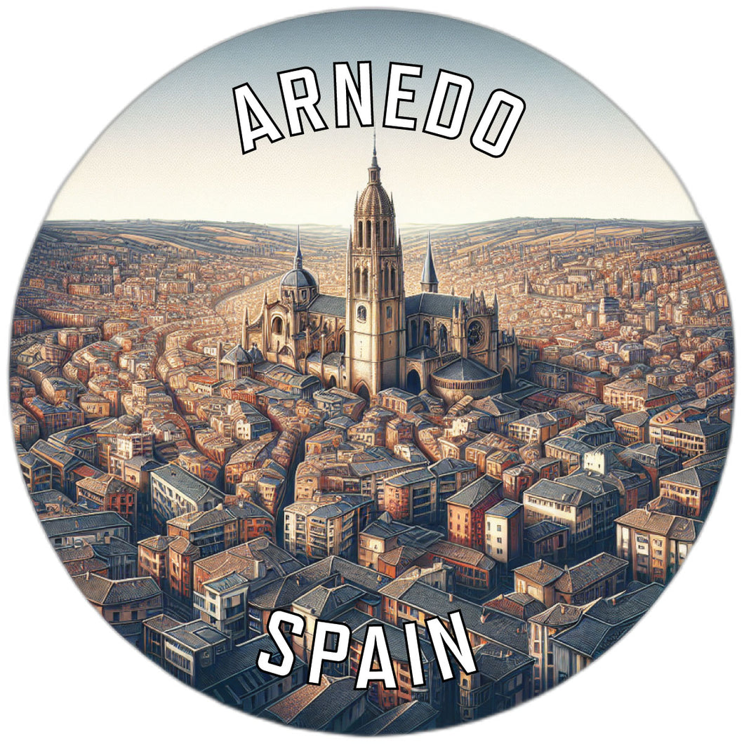 Arnedo Spain Souvenir Vinyl Decal Sticker 2-Inch