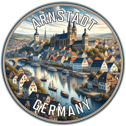 Arnstadt Germany Souvenir Vinyl Decal Sticker 2-Inch