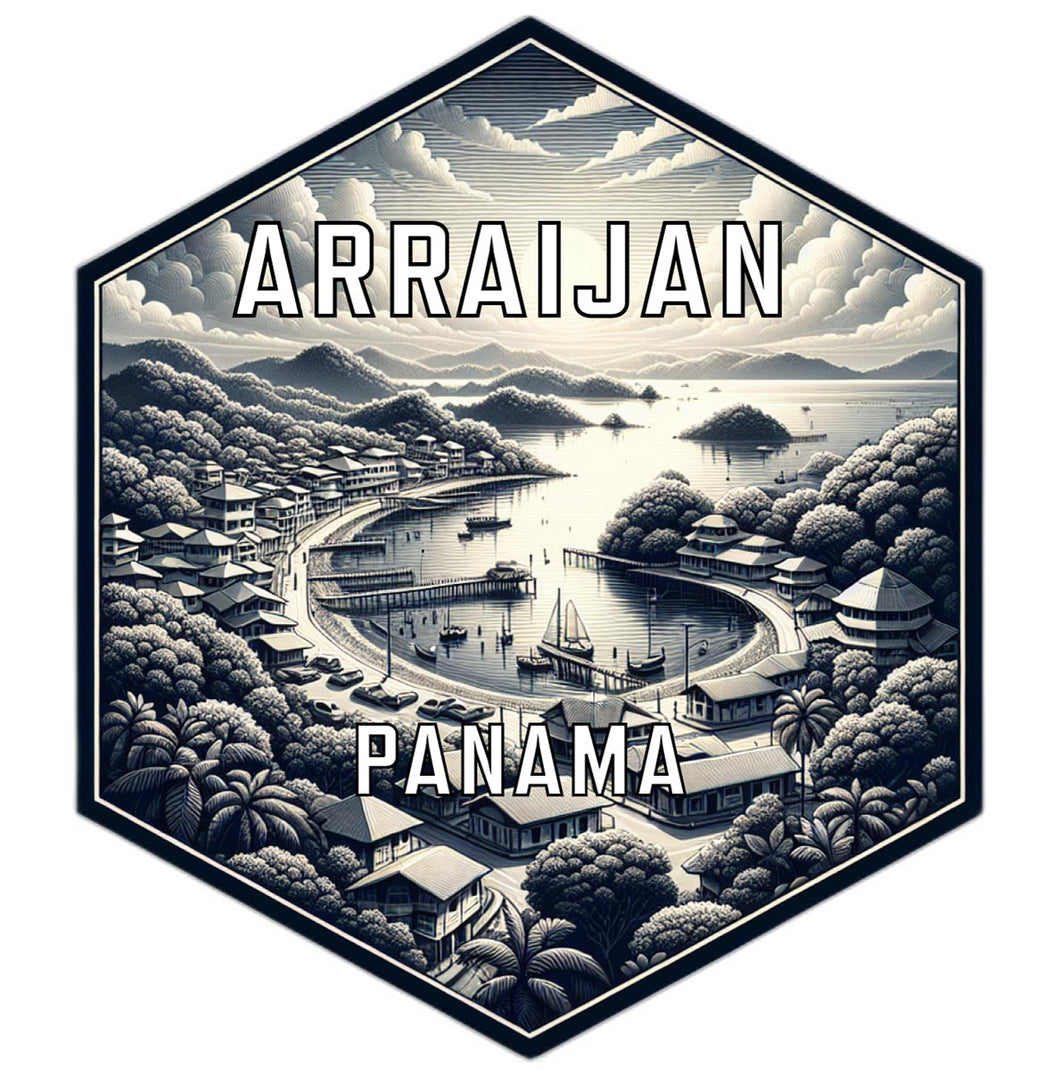 Arraijan Panama Travel Destination Souvenir Vinyl Decal Sticker 2-Inch