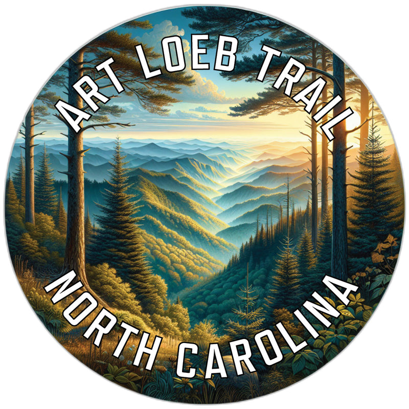 Art Loeb Trail Souvenir Die Cut Flat Magnet 6-Inch