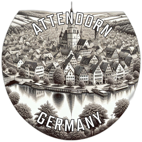 Attendorn Germany Souvenir Vinyl Decal Sticker 6-Inch