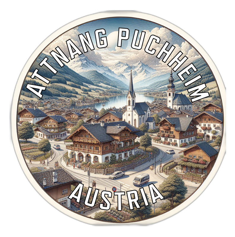 Attnang Puchheim Austria Souvenir Vinyl Decal Sticker 2-Inch