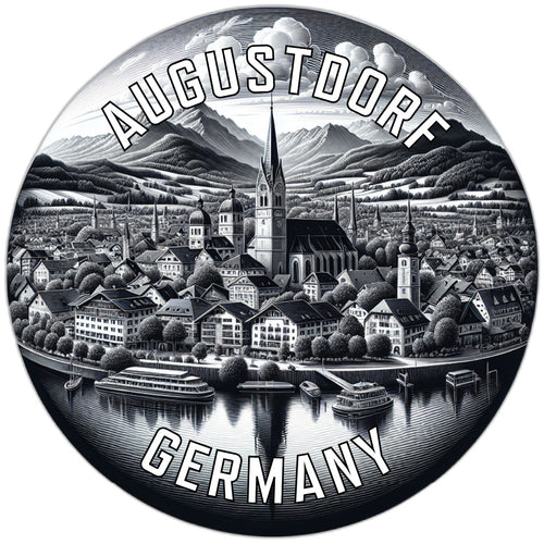 Augustdorf Germany Souvenir Vinyl Decal Sticker 2-Inch