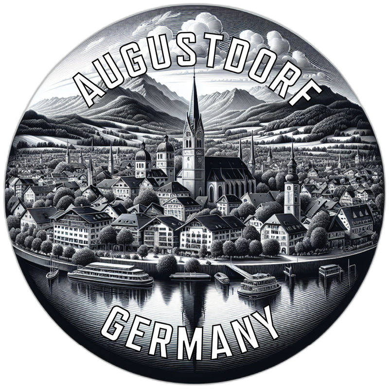 Augustdorf Germany Souvenir Vinyl Decal Sticker 2-Inch