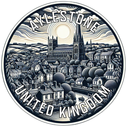 Aylestone United Kingdom Souvenir Die Cut Flat Magnet 2-Inch