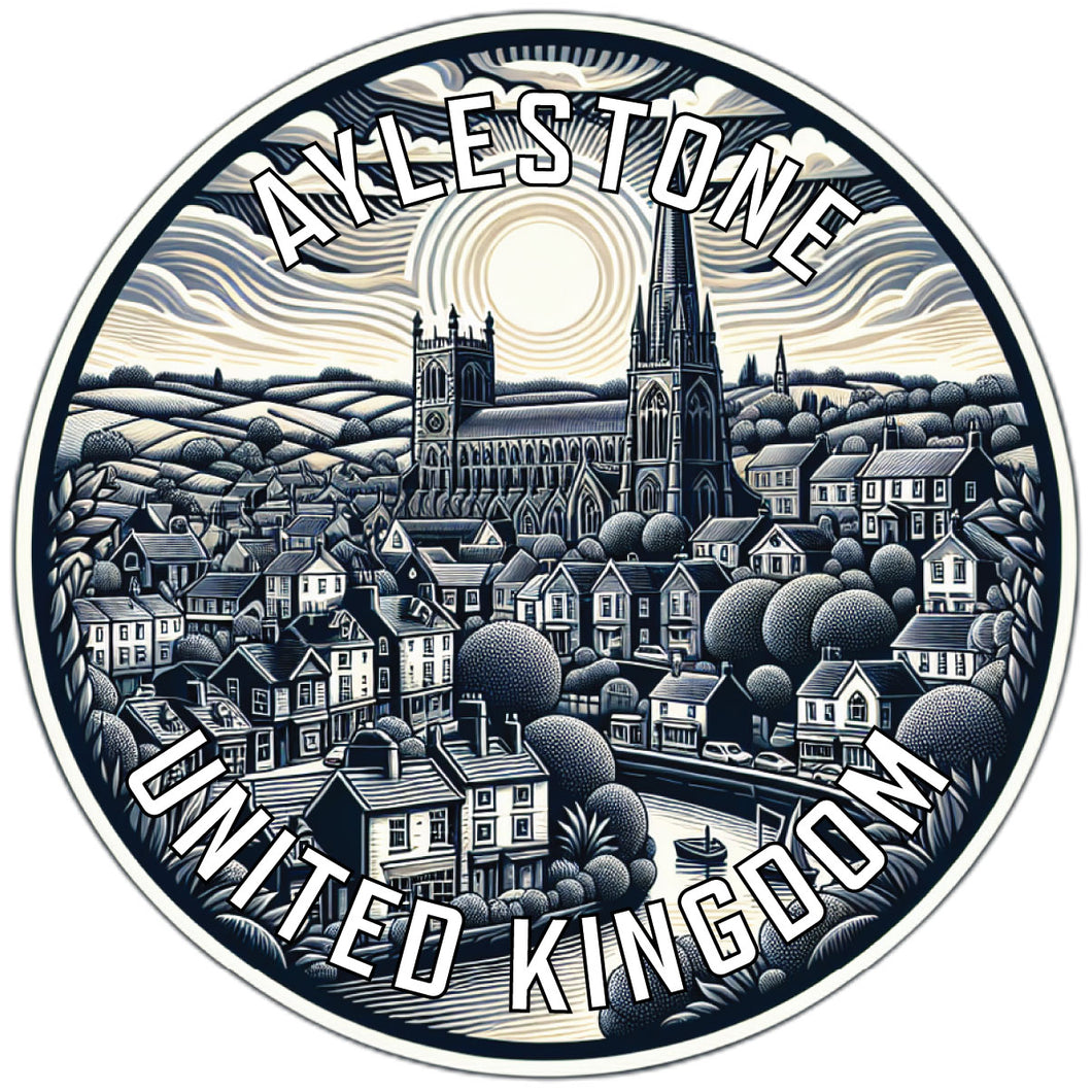 Aylestone United Kingdom Souvenir Die Cut Flat Magnet 2-Inch