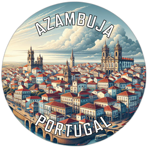 Azambuja Portugal Souvenir Vinyl Decal Sticker 2-Inch