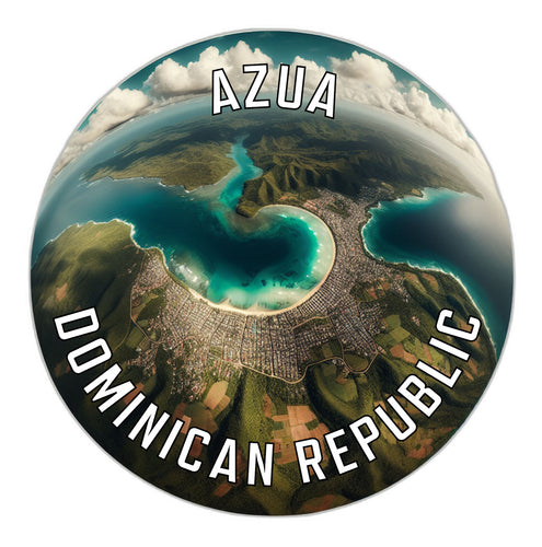Azua Dominican Republic Souvenir Vinyl Decal Sticker 6-Inch