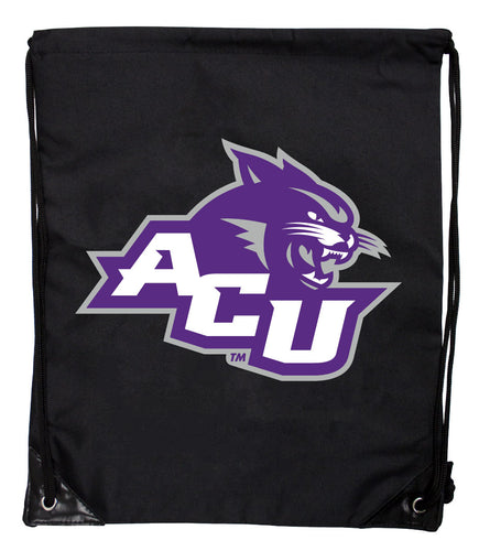 Abilene Christian University Officially Licensed Drawstring Backpack - Lightweight Cinch Bag with Team Logo 