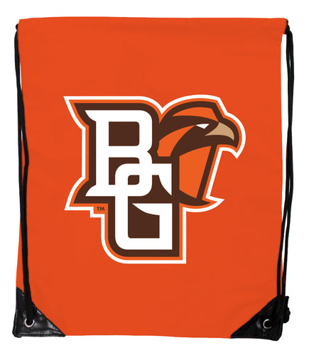 Bowling Green Falcons Officially Licensed Drawstring Backpack - Lightweight Cinch Bag with Team Logo 