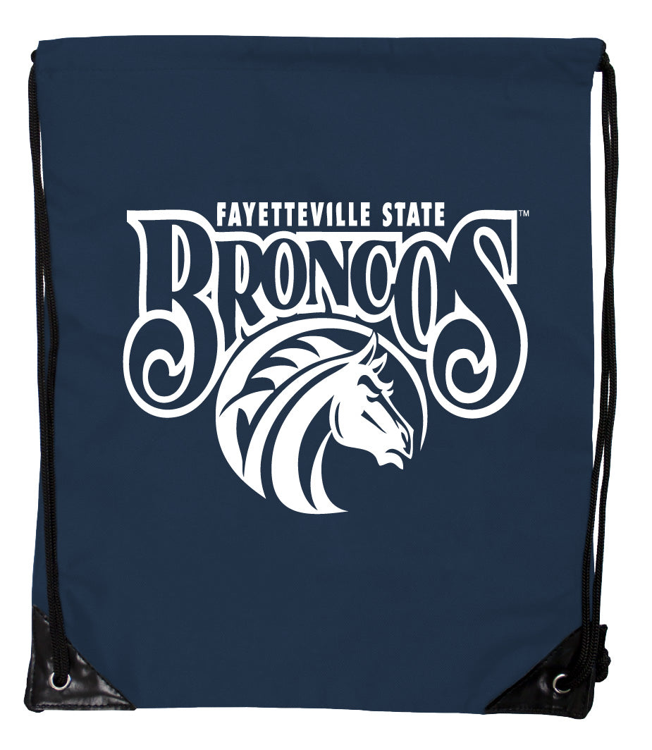 Fayetteville State University Officially Licensed Drawstring Backpack - Lightweight Cinch Bag with Team Logo 