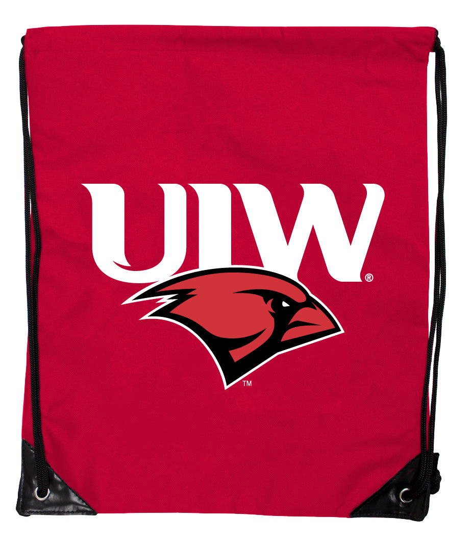 Incarnate Word Cardinals Officially Licensed Drawstring Backpack - Lightweight Cinch Bag with Team Logo 
