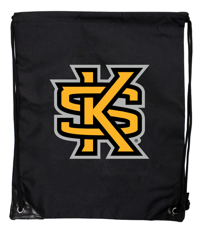 Kennesaw State University Officially Licensed Drawstring Backpack - Lightweight Cinch Bag with Team Logo 
