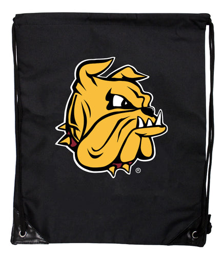 Minnesota Duluth Bulldogs Officially Licensed Drawstring Backpack - Lightweight Cinch Bag with Team Logo 