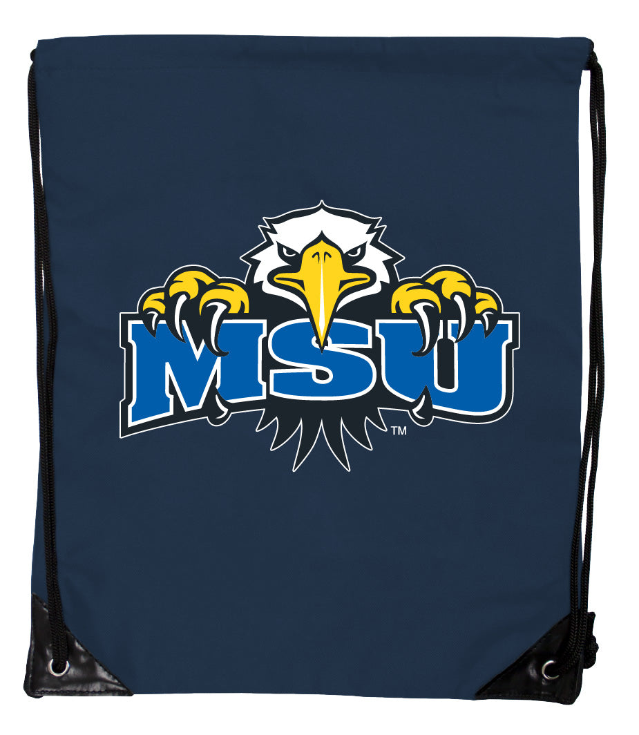 Morehead State University Officially Licensed Drawstring Backpack - Lightweight Cinch Bag with Team Logo 