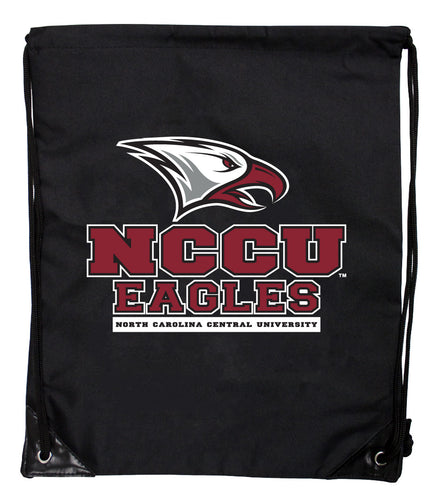 North Carolina Central Eagles Officially Licensed Drawstring Backpack - Lightweight Cinch Bag with Team Logo 