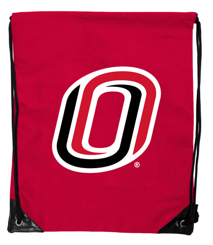 Nebraska at Omaha Officially Licensed Drawstring Backpack - Lightweight Cinch Bag with Team Logo 