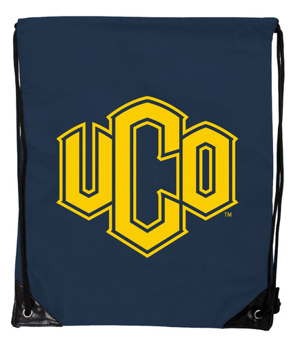University of Central Oklahoma Bronchos Officially Licensed Drawstring Backpack - Lightweight Cinch Bag with Team Logo 
