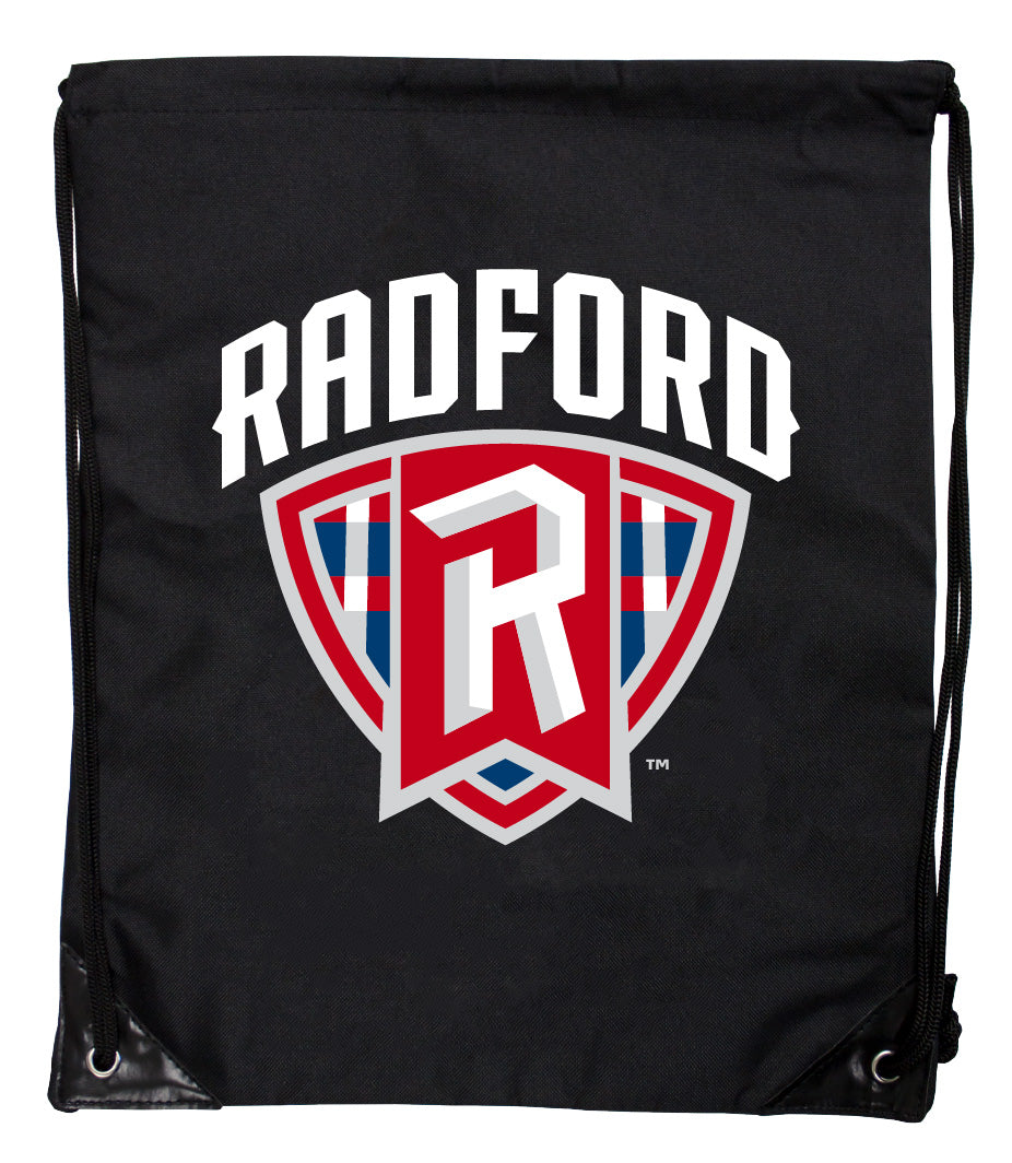 Radford University Highlanders Officially Licensed Drawstring Backpack - Lightweight Cinch Bag with Team Logo 